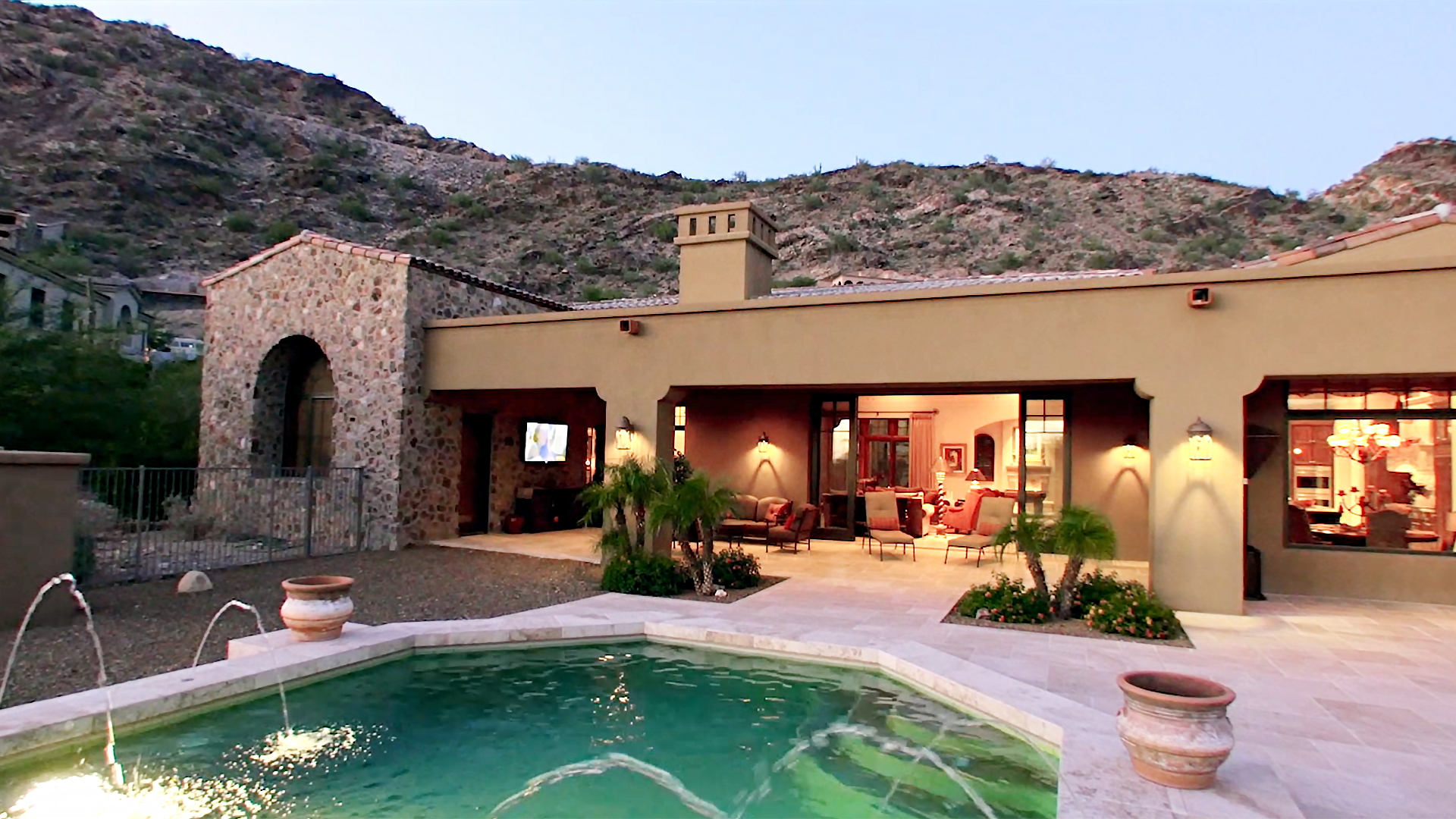YOU MUST SEE This Paradise Valley Mediterranean Oasis!