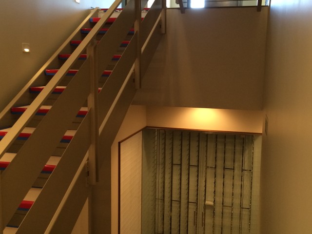 Stairs to Wine Room